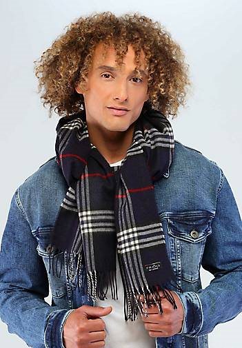 FRAAS Cashmink-Schal mit FRAAS Plaid Karo - Made in Germany