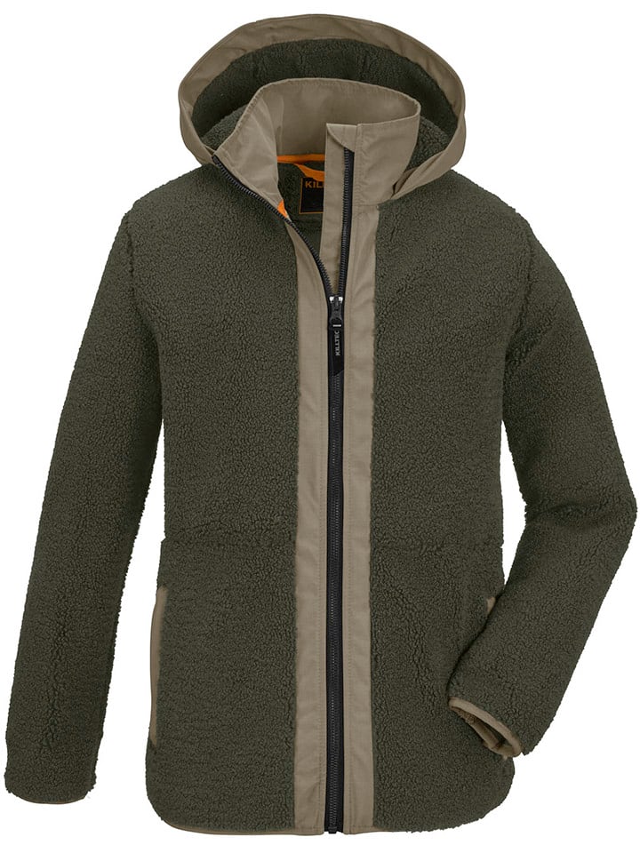 Killtec Fleecejacke in Khaki günstig kaufen