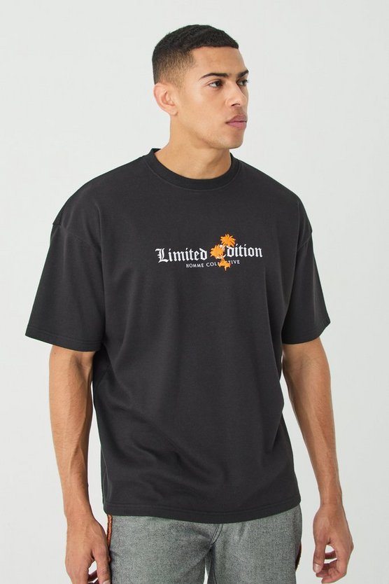 Oversize T-Shirt mit Limited Edition Print