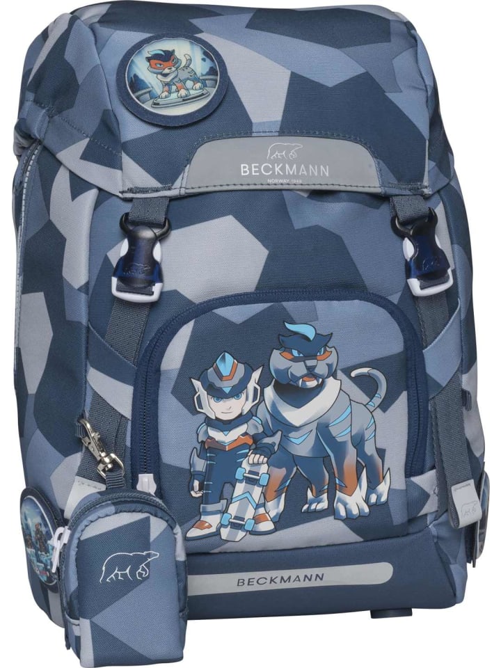 BECKMANN Beckmann Schulranzenset Classic 22 - 6-Tlg. Set Tiger Race günstig kaufen onesize