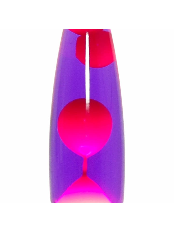 Licht-Erlebnisse Lavalampe EEK G in Silber Rot Lila günstig kaufen onesize