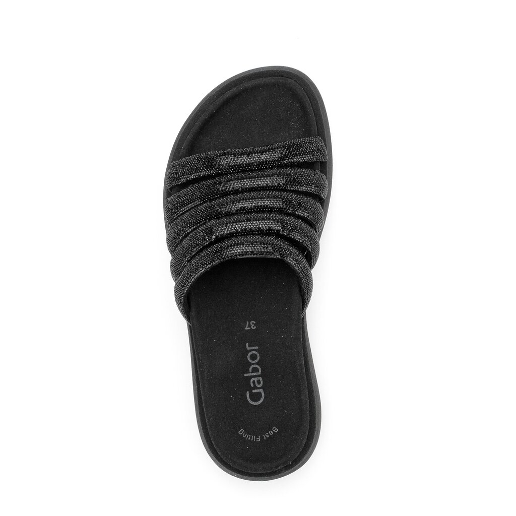 Gabor fashion Pantolette schwarz