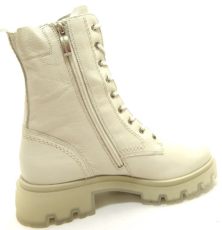 PAUL GREEN Stiefeletten weiss 0072-9001-052/Schnürstiefelett