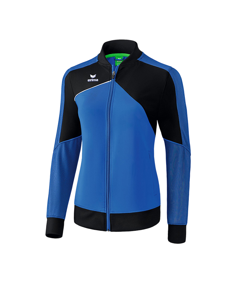 Erima Premium One 2.0 Präsi-Jacke Damen Blau