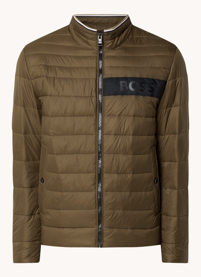 Doudoune HUGO BOSS Darolus avec logo imprimé et poches latérales