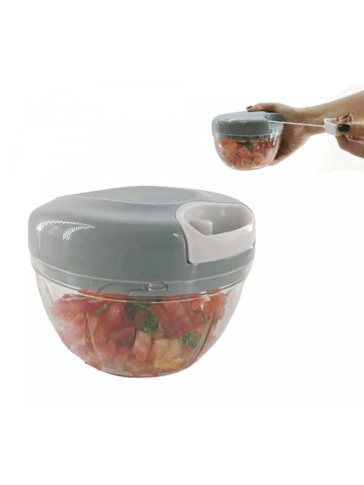 Cheffinger Multischneider Zerkleinerer Manuell Hacker Zerkleinerer in Transparent günstig kaufen onesize