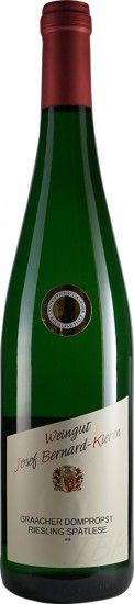 2020 Graacher Domprobst Riesling Spätlese *** süß - Weingut Josef Bernard-Kieren
