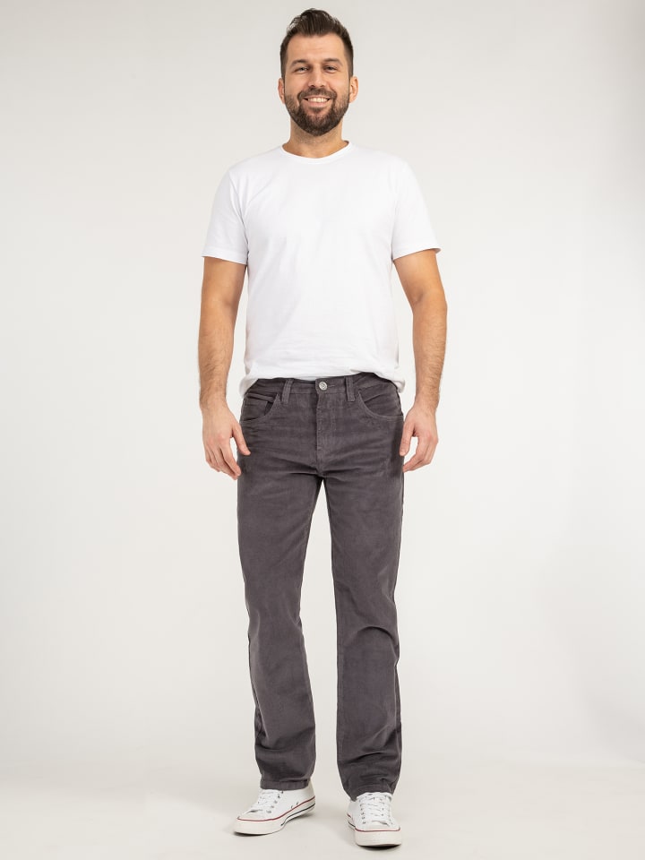 Rock Creek Cordhose in Dunkelgrau günstig kaufen