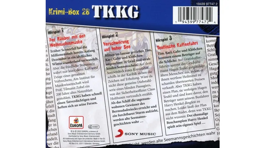 Krimi-Box 28 (Folgen 203,204,205)