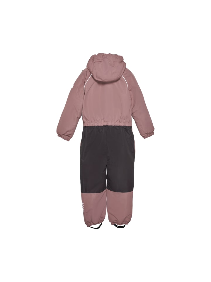 Color Kids Schneeoverall 741090 Schneeanzug mit Kapuze und Fußschlafen in Rosa günstig kaufen