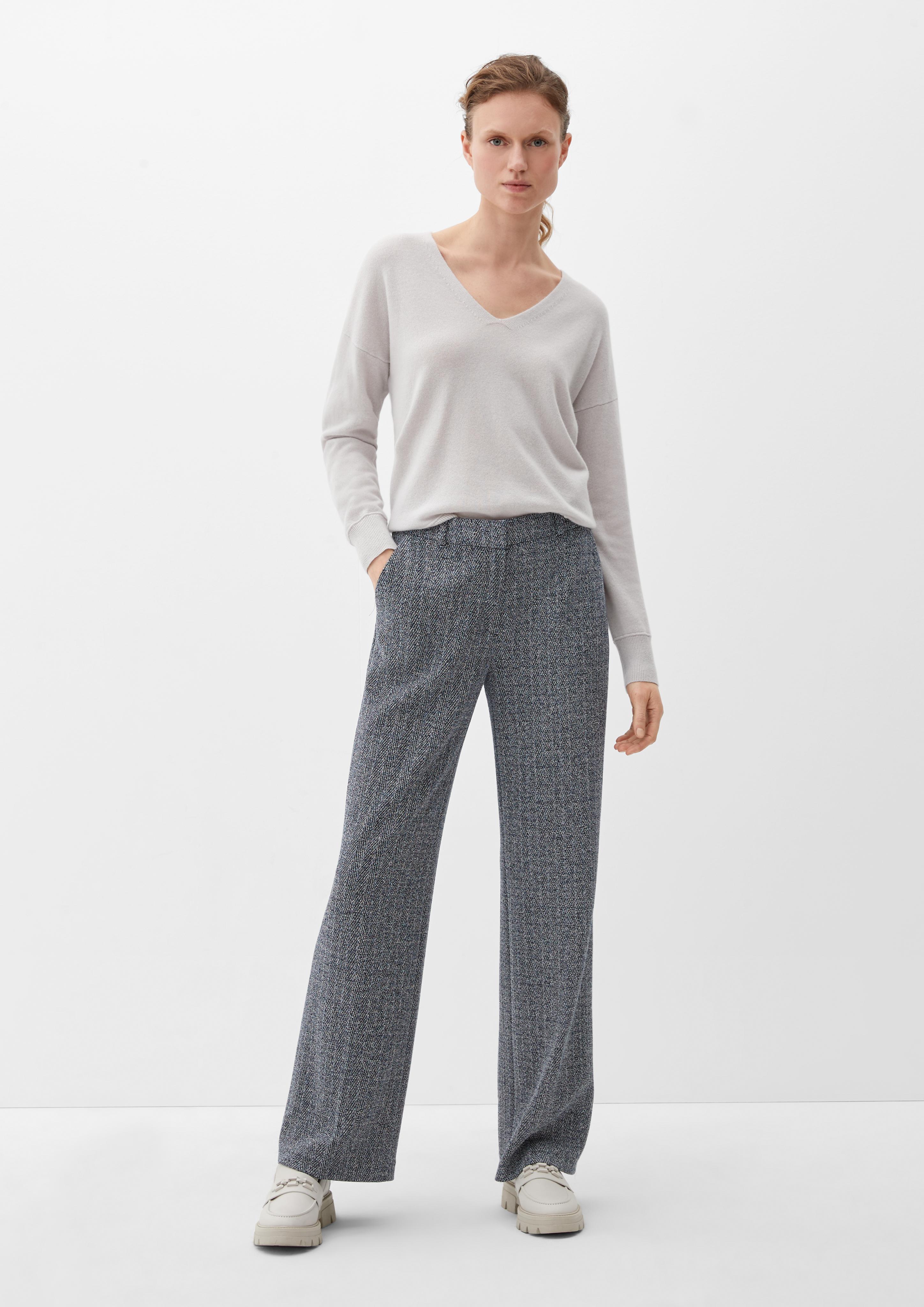 Regular: Stoffhose aus Viskosemix  2122811-69Q1