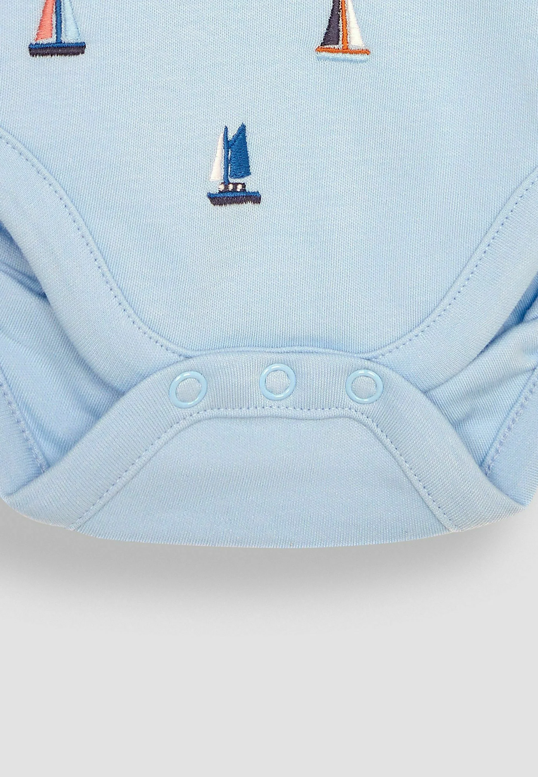 JoJo Maman Bébé VELERO BORDADO REGULAR FIT - Body