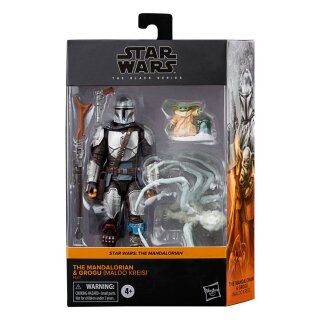 Star Wars The Mandalorian Black Series Actionfiguren 2022 Mandalorian & Grogu (Maldo Kreis) 15 cm