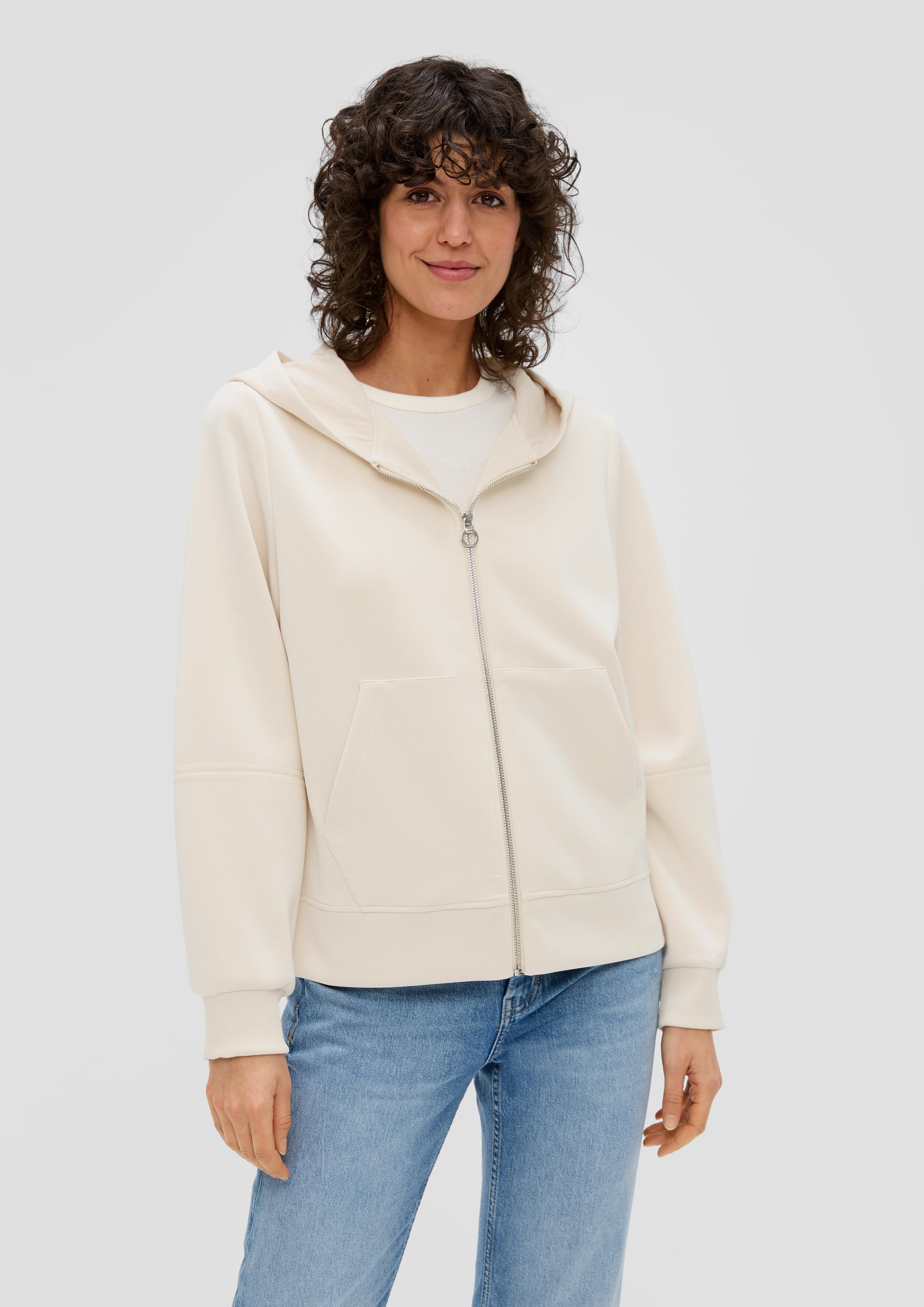 Sweatshirtjacke aus Scuba  2148247-8105
