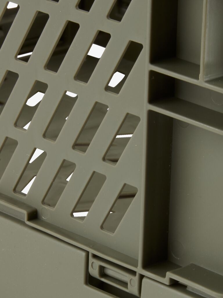 Panier MILAS MILAS L25 x l34 x H15 pliable vert