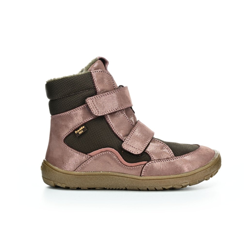 Froddo G3160233-9 Pink/Gold Winterbarfußschuhe