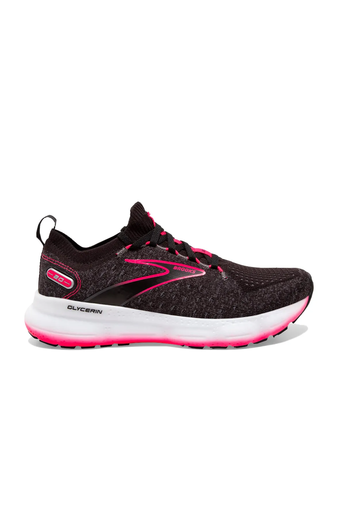Brooks  Schwarz/Geschwärzte Perle/Diva Pink Lauf- und Trainingsschuhe für Damen/Mädchen