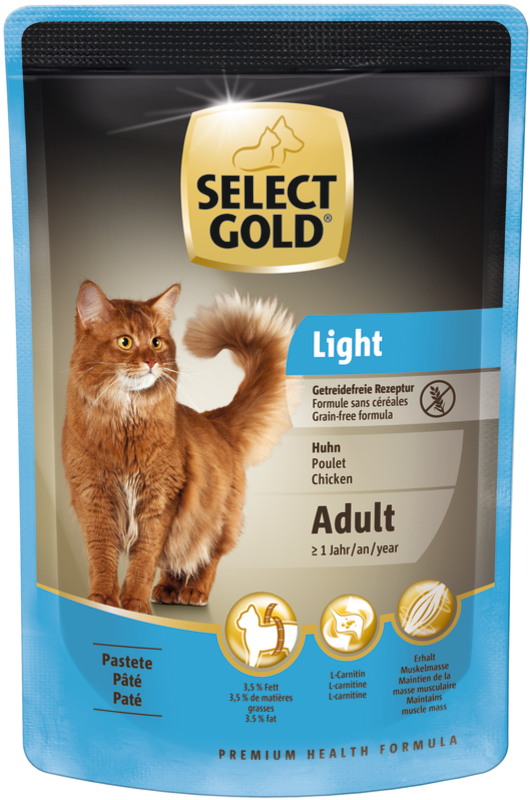 SELECT GOLD Nassfutter SELECT GOLD Adult Light 48x85 g