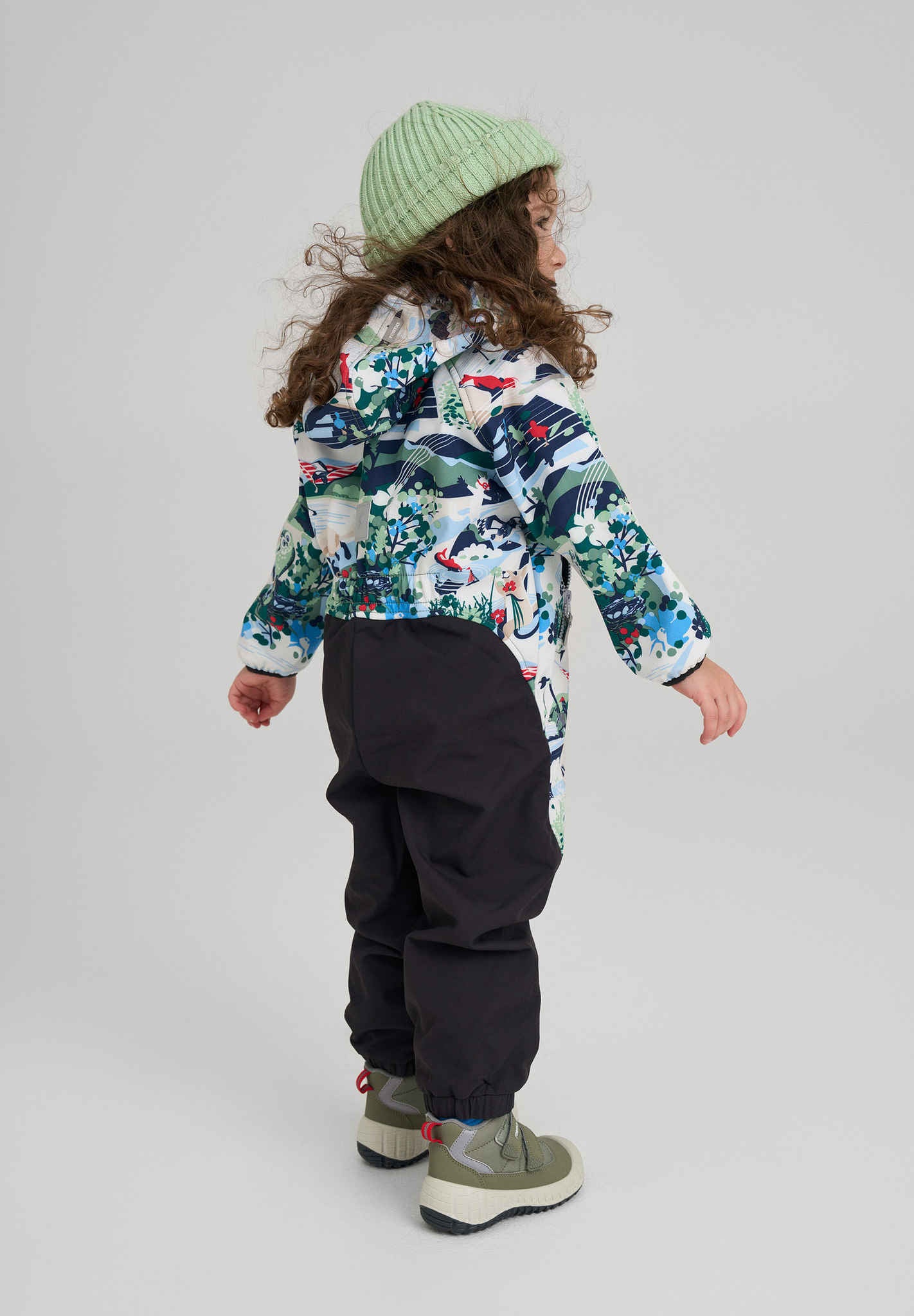 Kleinkinder Softshell Overall Mjosa