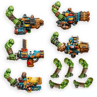 Orc Corsairs Kaptins Blasta Guns Set 2 (5)
