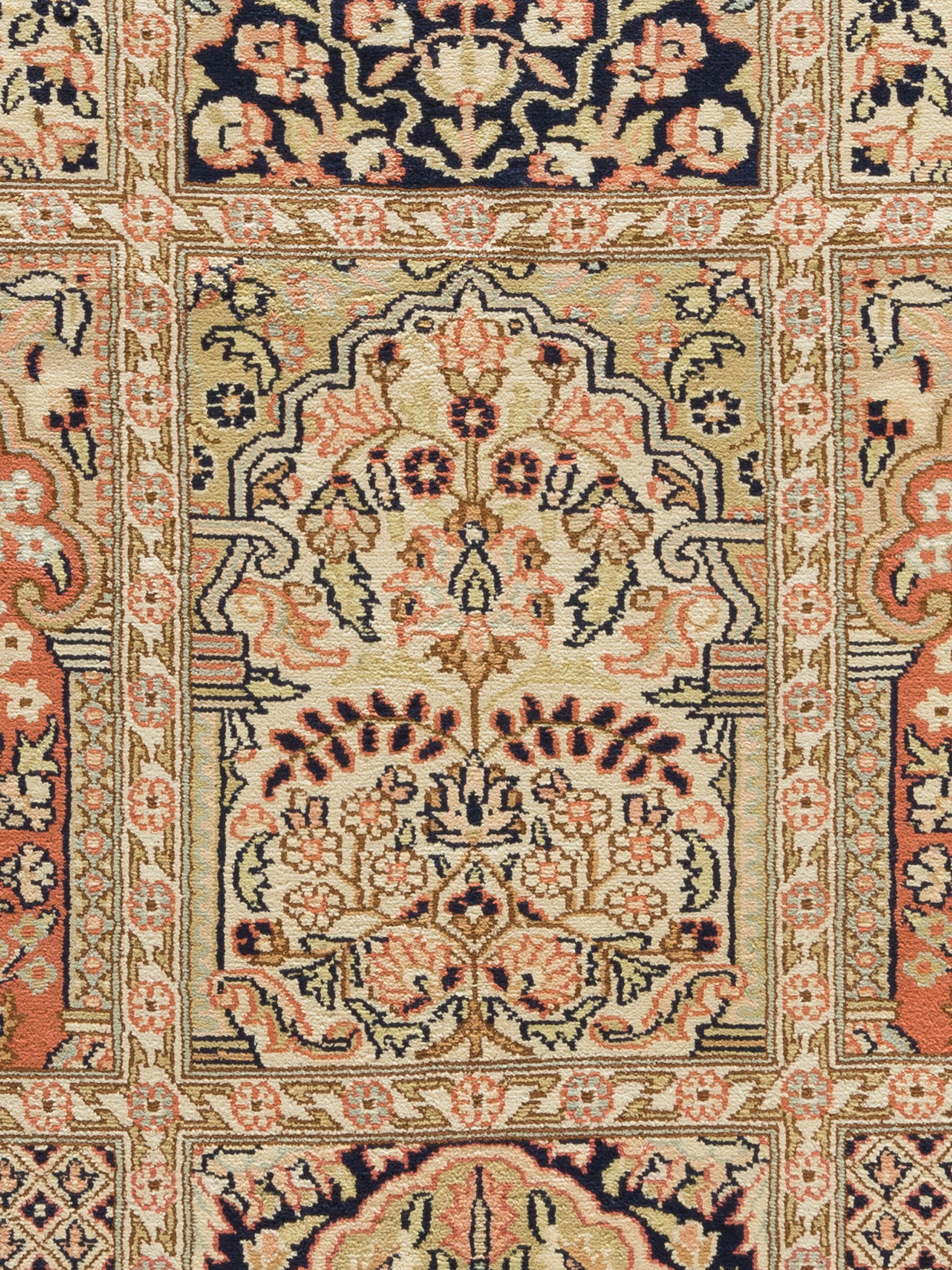 Kaschmir Seide 18/18 ca. 127 x 183 cm, Unikat / Einzelstück