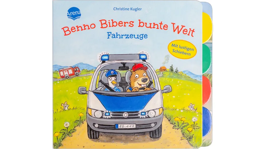 Benno Bibers bunte Welt. Fahrzeuge Pappbilderbuch