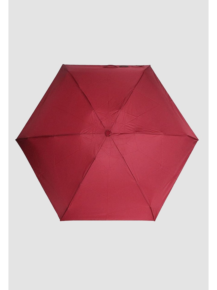 ANELY Kleiner Taschen Regenschirm Leichte Ausführung in Rot günstig kaufen onesize