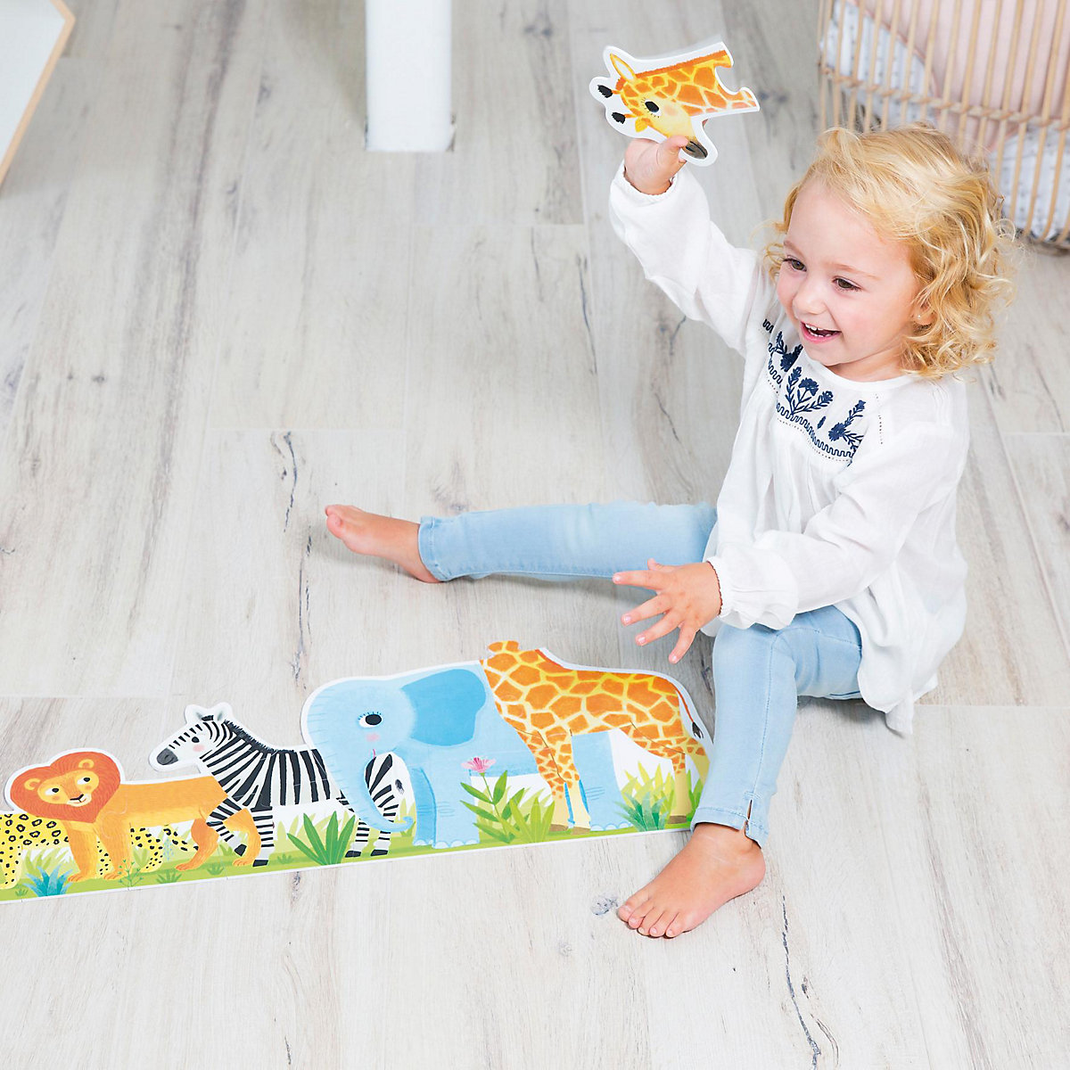 XXL-Puzzle 16 Teile - Dschungel