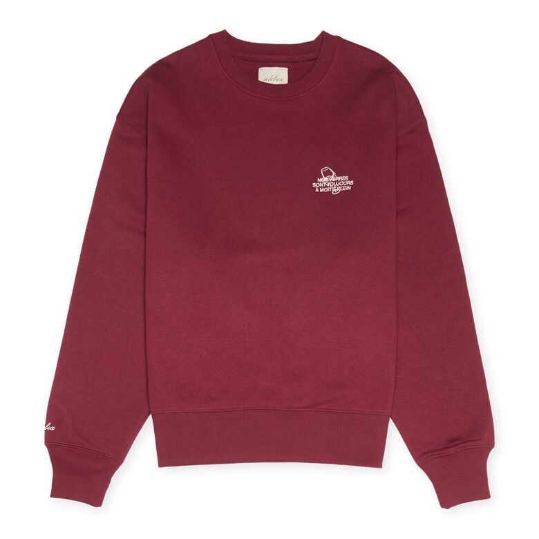 solebox Nos Verres Sweater burgundy