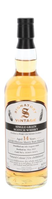 Port Dundas Second Fill Oloroso Sherry Butts 0,7 l·46 % vol
