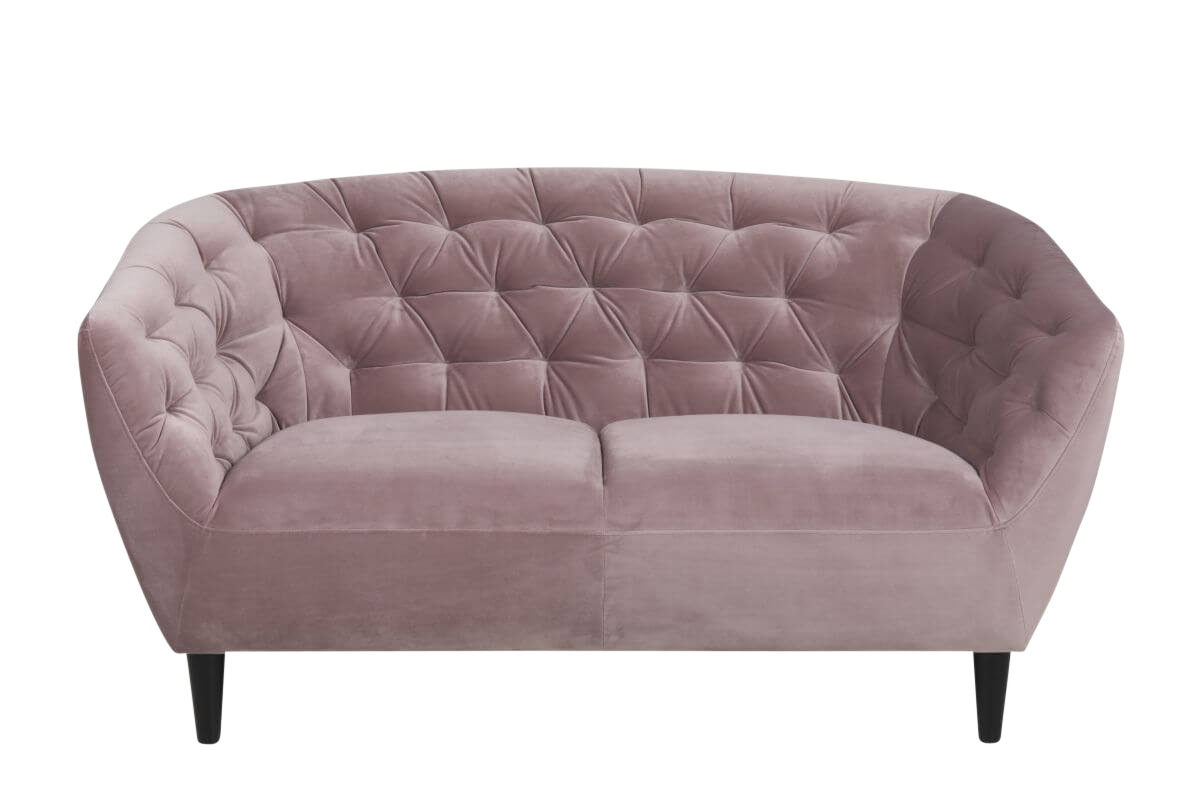 Sofa Ria 2-Sitzer Rosa