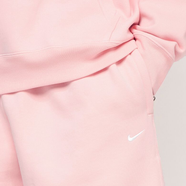 NIKE NRG Solo Swoosh Fleece Pants bleached coral/white