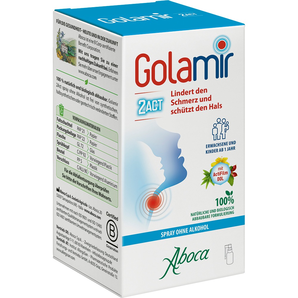 GOLAMIR 2Act Spray ohne Alkohol