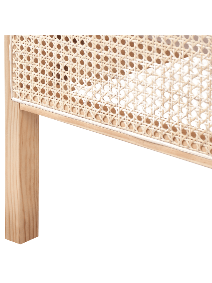 Beliani Doppelbett GONFARON in Braun - (W) 146 x (H) 108 x (L) 209 cm günstig kaufen onesize