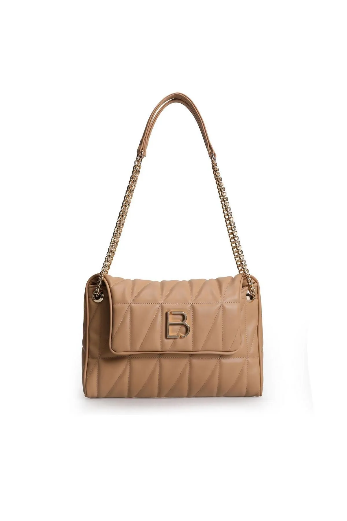 Lucky Bees  Gemusterte Hand- und Schultertasche für Damen mit Kettenriemen