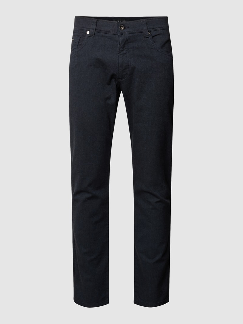 Regular Fit Jeans im 5-Pocket-Design in marineblau