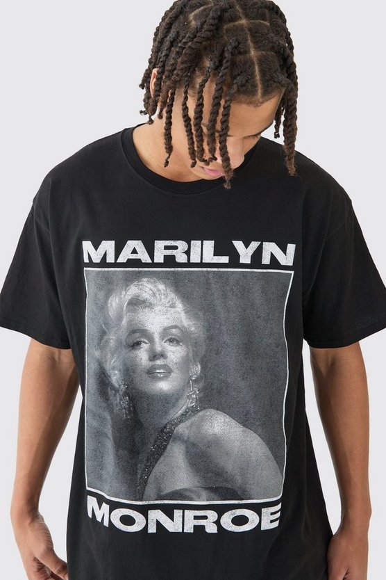 Oversized Marilyn M License T-shirt
