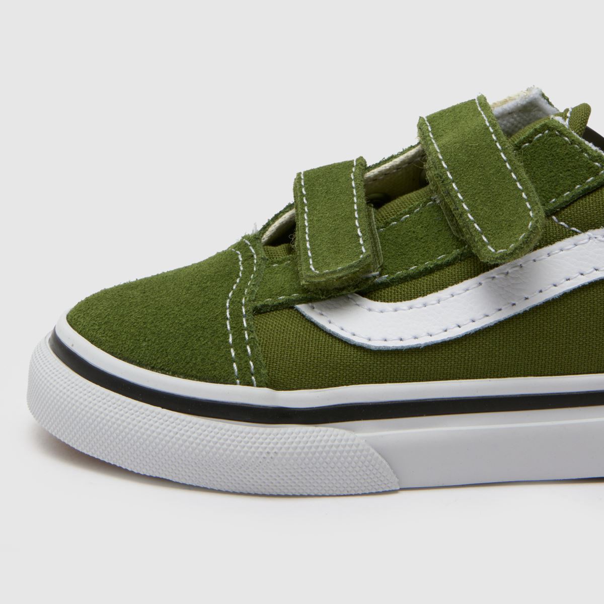 Vans sötétzöld old skool v fiú kisgyermek cipő