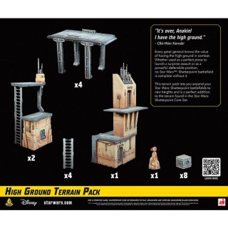 Star Wars: Shatterpoint – High Ground Terrain Pack (Geländeset „Neue Höhen”) (Multilingual)