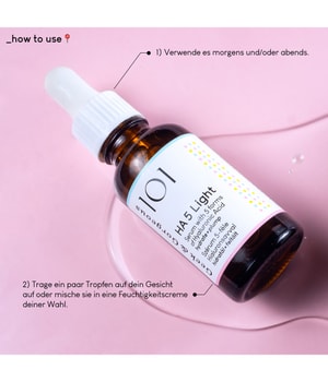 Geek & Gorgeous 101 HA 5 Light - Serum with 5 forms of Hyaluronic acid Gesichtsserum-30 ml