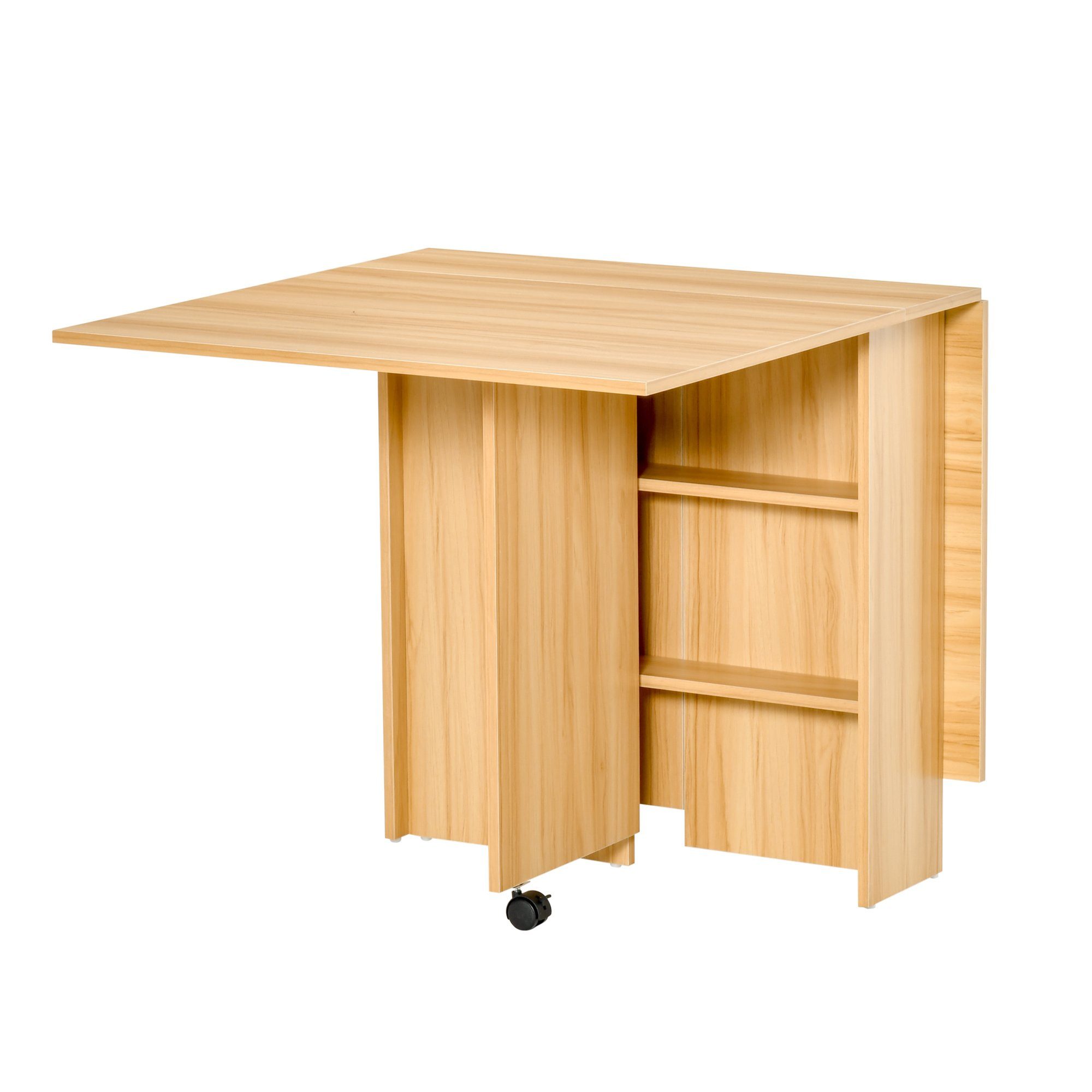 HOMCOM Klapptisch Mobiler Tisch
