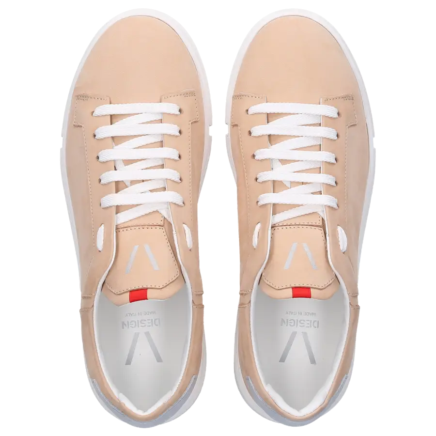 V Design - Sneaker low PRIME ACTIVE Nubukleder - beige