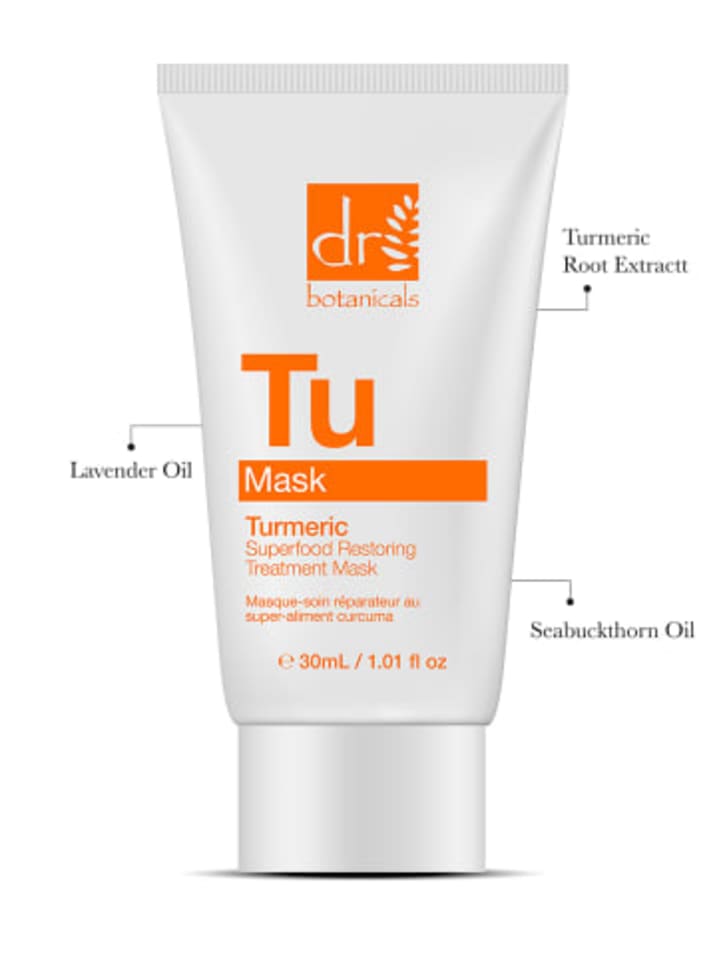 Dr Botanicals Kurkuma Superfood Restoring Treatment Maske 30ml  günstig kaufen onesize