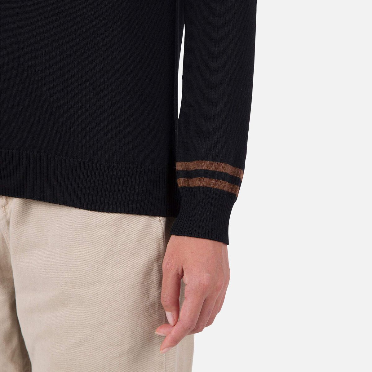 Damenpullover mit Rundhalsausschnitt