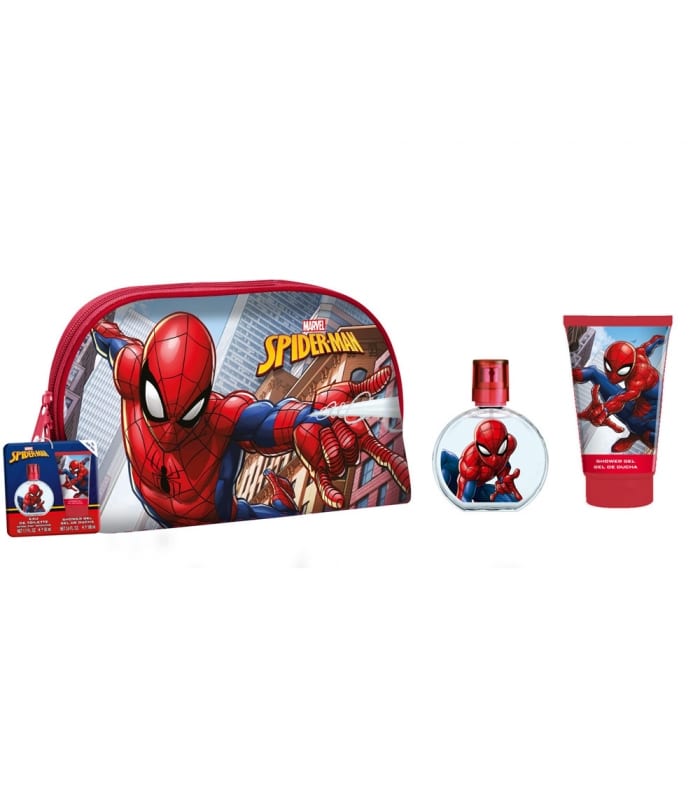 MARVEL-SPIDERMAN-Trousse Eau de toilette vapo 50 ml + gel douche 100 ml
