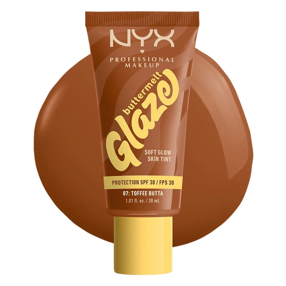 Base cremosa para o rosto com acabamento Buttermelt Glaze