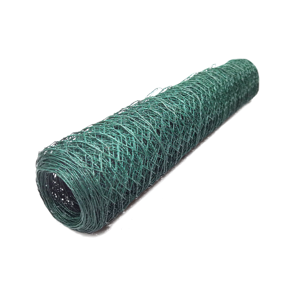 Powertec Garden HC Home & Living Drahtgitter PVC-ummantelt, HEXAGONAL, 2er Set ca. 5 x 0,5 m