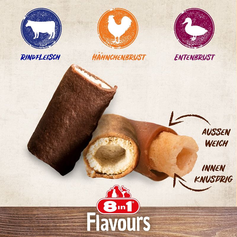 8in1 Flavours Crunchy Rolls