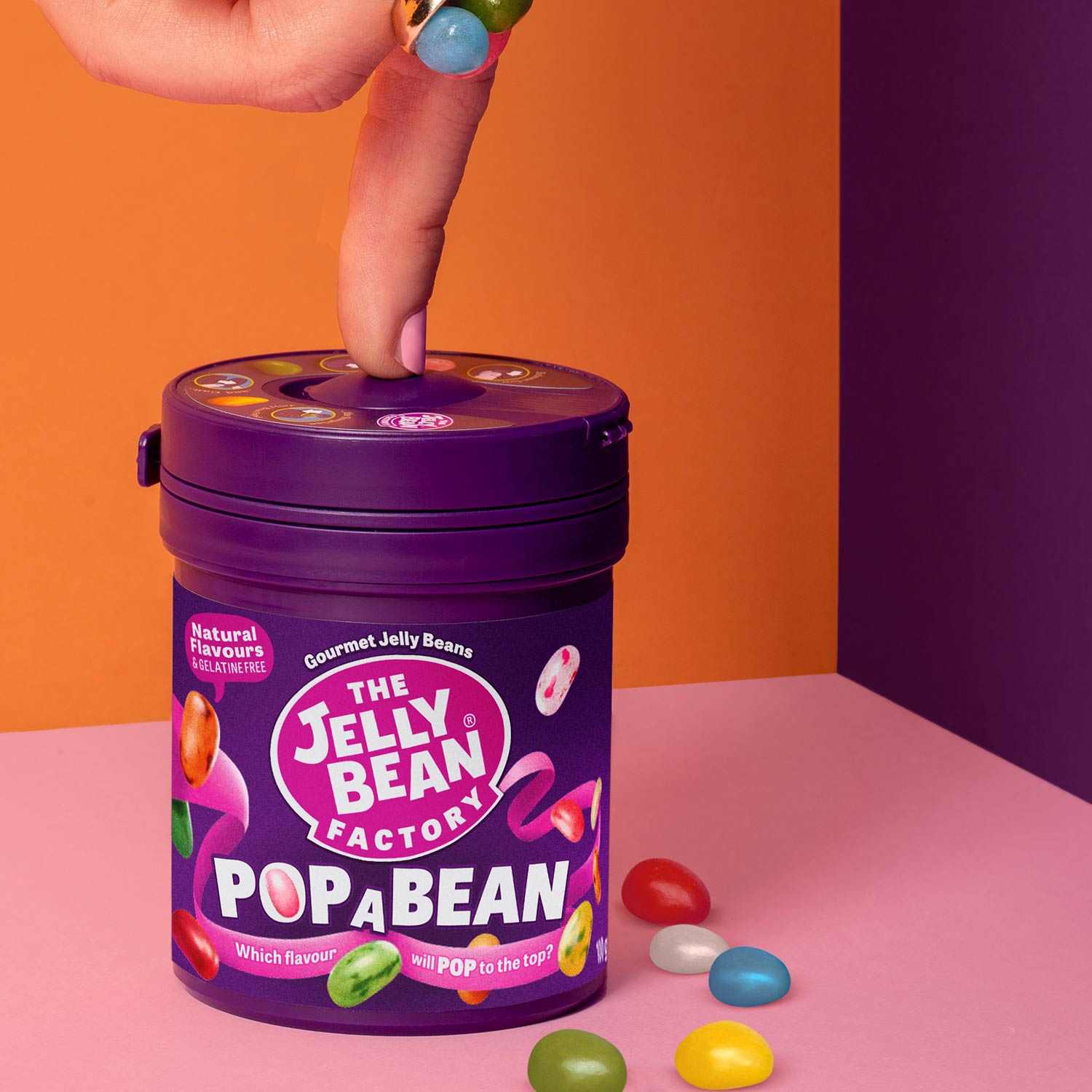 The Jelly Bean Factory Gourmet Flavour Pop a Bean 100g
