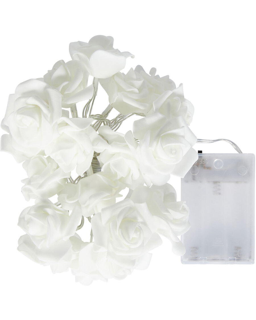 LED-Lichterkette Rosen